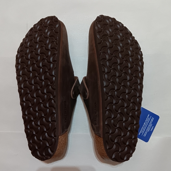 BIREKNSTOCK Boston Habana Oiled Leather Size 40 (US L9, M7) 0860131 Regular Fit - Picture 12 of 12